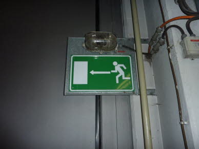 Kuriositt Notausgang